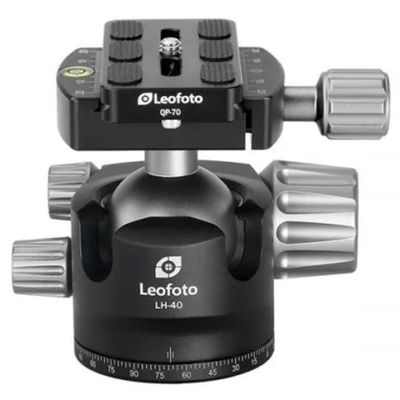 Leofoto LH-40 balhoofd met QP-70 snelkoppelingsplaat