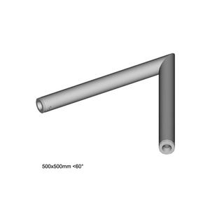 DuraTruss DT 31/2-L60 enkele trussbuis hoek 60°