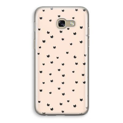 Kleine kattenkopjes: Samsung Galaxy A5 (2017) Transparant Hoesje
