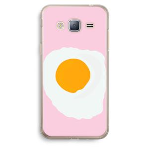 Sunny side up: Samsung Galaxy J3 (2016) Transparant Hoesje