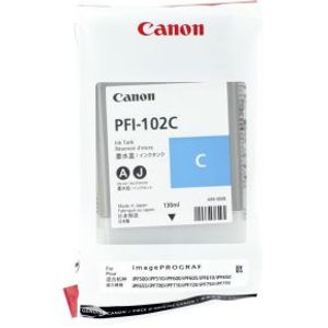 Canon PFI-102C inktcartridge Origineel Cyaan