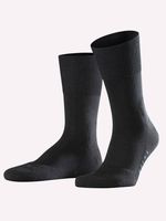 FALKE - Sokken - Run Unisex - Zwart - 3000, Maat:44-45