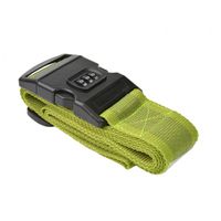 Dresz kofferriem met cijferslot 190 cm groen - thumbnail