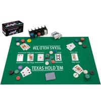 Complete Pokerset met 200 chips