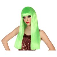 Pruik Groen 60 cm