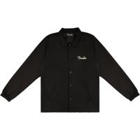 Fender Spaghetti Logo Coaches Jacket Black S - thumbnail