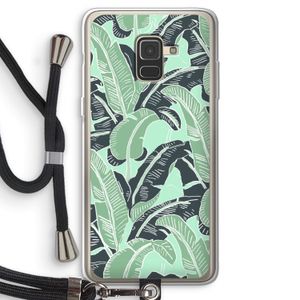 This Sh*t Is Bananas: Samsung Galaxy A8 (2018) Transparant Hoesje met koord