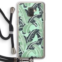 This Sh*t Is Bananas: Samsung Galaxy A8 (2018) Transparant Hoesje met koord