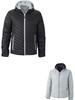 James & Nicholson JN1092 Men´s Lightweight Jacket - /Black/Silver-(Solid) - M