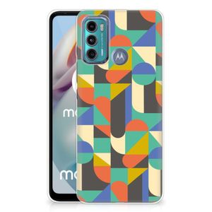 Motorola Moto G60 TPU bumper Funky Retro