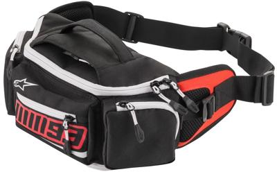 ALPINESTARS MM93 Waist Bag, Heup- en beentassen voor op de moto, Zwart-Rood