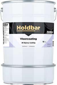 Holdbar Vloercoating Gebroken Wit (RAL 9010) 10 kg