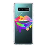 Lip Palette: Samsung Galaxy S10 Plus Transparant Hoesje