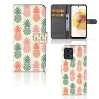 Motorola Moto G73 Book Cover Ananas