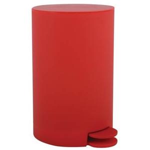 MSV kleine badkamer|toilet pedaalemmer - rood - 3L - 15 x 27cm