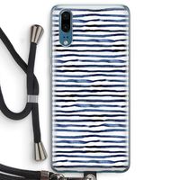 Verrassende lijnen: Huawei P20 Transparant Hoesje met koord