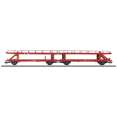 Märklin 47180 H0 dubbele autotransportwagen Laaeks 553.1 van de DB AG