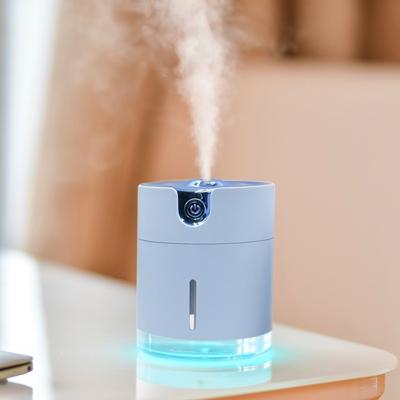 WT-H16 USB-oplaad water patroon verstuivers bevochtiger met kleurrijke nachtlampjes water tank capaciteit: 300mL (blauw)