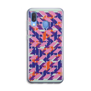 Skew Blush 3: Samsung Galaxy A40 Transparant Hoesje