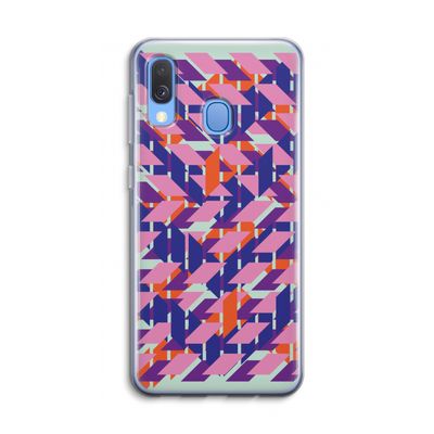 Skew Blush 3: Samsung Galaxy A40 Transparant Hoesje