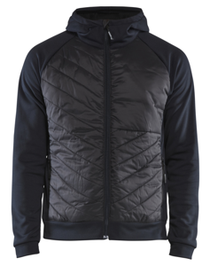 Blåkläder Hybride sweater 34632526 | Donker marineblauw/Zwart | Maat M - 7330509713150