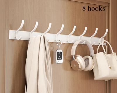 Luxe BlackHook Aluminium Wandkapstok