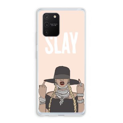 Slay All Day: Samsung Galaxy S10 Lite Transparant Hoesje