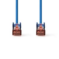 CAT6 S/FTP-Netwerkkabel | RJ45 Male - RJ45 Male | 7,5 m | Blauw - thumbnail