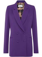 Philipp Plein blazer Cady à boutonnière croisée - Violet - thumbnail