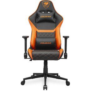 COUGAR Gaming Armor One V2 Gestoffeerde gevoerde zitting Zwart, Oranje
