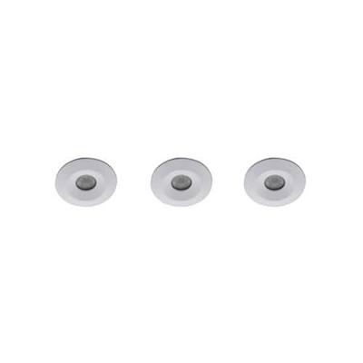 Set 3x Alpha LED mini spot 3Watt rond WIT IP68 dimbaar