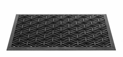 Buitenmat Armada black 45x75 cm