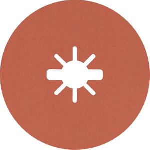 Bosch Accessories 2608621805 Fiberschijf Diameter 115 mm Boordiameter 22.23 mm 5 stuk(s)