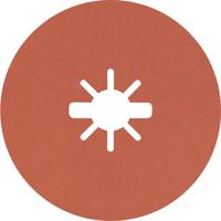 Bosch Accessories 2608621805 Fiberschijf Diameter 115 mm Boordiameter 22.23 mm 5 stuk(s)