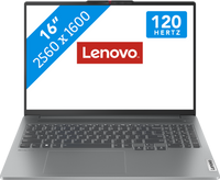 Lenovo IdeaPad Pro 5 16APH8 Laptop 40,6 cm (16") WQXGA AMD Ryzen™ 7 7840HS 32 GB LPDDR5x-SDRAM 1 TB SSD Wi-Fi 6E (802.11ax) Windows 11 Home Grijs - thumbnail