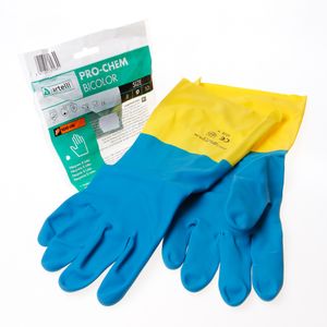 Handschoen pro-chem latex plus mt.9