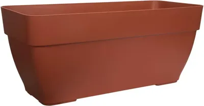 Elho vibia campana terrace plantenbak 80 cm brique