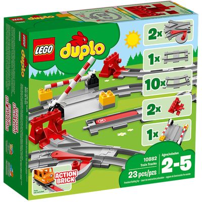 DUPLO - Treinrails Constructiespeelgoed