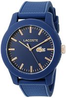 Lacoste horlogeband 2010817 / LC-79-1-47-2611 Rubber Blauw 21mm
