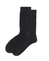 HEMA Heren Sokken Met Wol - 2 Paar Zwart (zwart) - thumbnail