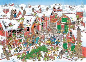 Jumbo Santa's Village - Jan van Haasteren (1000)