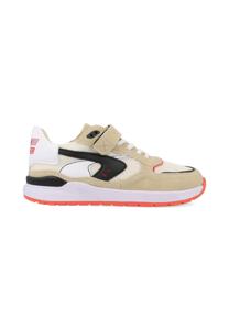 Shoesme Sneakers ST22S006-A Beige / Rood maat