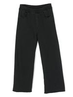 MM6 Maison Margiela Kids pantalon en coton à coupe droite - Noir - thumbnail