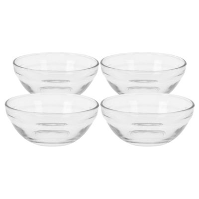 Kommen - set 12x - glas - dia 12 cm - schaaltjes Kommen - set 12x - glas - dia 12 cm - schaaltjes