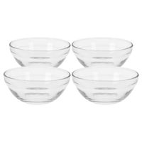 Kommen - set 12x - glas - dia 12 cm - schaaltjes