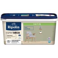 Multi-support decoratieve spiritusverf - RIPOLIN - 445877 - Gaspesie groen - Satijn - 2,5 L - thumbnail
