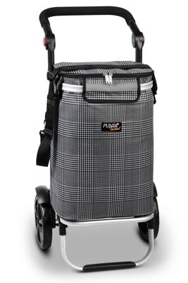 Punta Talent Boodschappenkar / Trolley met Koelvak Zwart-Wit