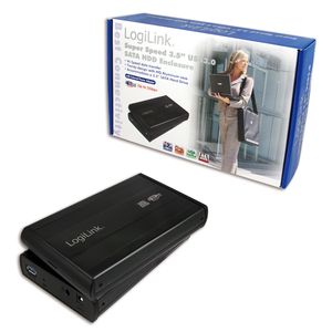 LogiLink UA0107 3,5 harde schijf behuizing 3.5 inch USB 3.2 Gen 1 (USB 3.0)