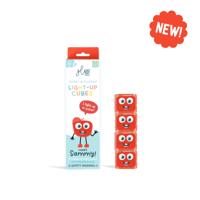 Glo Pals Light Up Cubes | Poppetje Sammy rood
