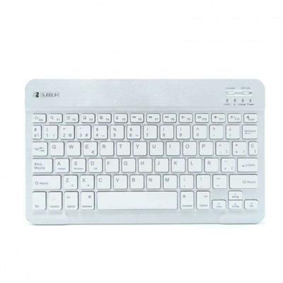 Bluetooth-Toetsenbord Subblim SUB-KBT-SM0001 Zilverkleurig Qwerty Spaans
